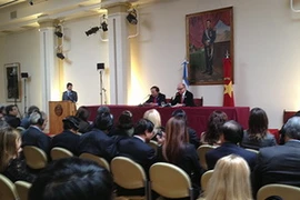 Quang cảnh lễ kỷ niệm (Ảnh: Quang Sơn/Vietnam+)