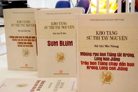 Mặc dù đã được phát hiện, sưu tầm hơn 800 tác phẩm, nhưng sử thi Tây Nguyên vẫn đang đứng trước nguy cơ mai một. (Nguồn: Mực tím) 