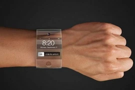 Một mẫu ý tưởng đồng hồ thông minh, iWatch của Apple. (Nguồn: Cultofmac.com)