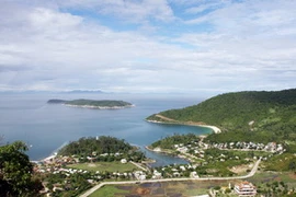 Một góc xã đảo Tân Hiệp - Cù Lao Chàm. (Ảnh: Trần Thế Lâm/TTXVN)