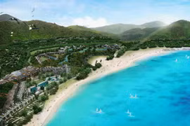 Phối cảnh khu nghỉ dưỡng Laguna Lăng Cô. 