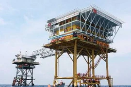 Nhà giàn DK1. (Ảnh: Thanh Vũ/TTXVN)