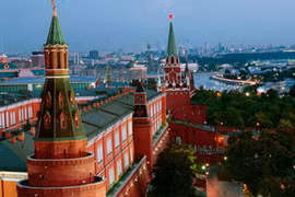 Điện Kremlin ở Mátxcơva. (Nguồn: RIA Novosti)