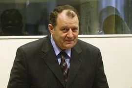 Mico Stanisic tại tòa án ICTY. (Nguồn: Getty Images)