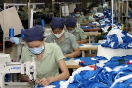 May mặc vẫn là ngành xuất khẩu chủ lực của Việt Nam sang thị trường Anh. (Nguồn: TTXVN)