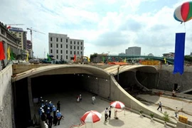 Hầm Thủ Thiêm. 9Nguồn: Internet)