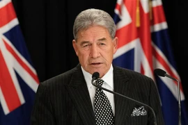 Ông Winston Peters phát biểu tại Wellington, New Zealand. (Ảnh: AFP/TTXVN)