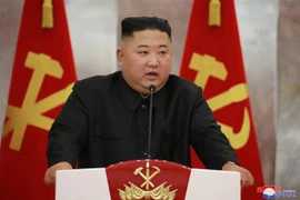 Nhà lãnh đạo Triều Tiên Kim Jong-un. (Ảnh: Yonhap/TTXVN)