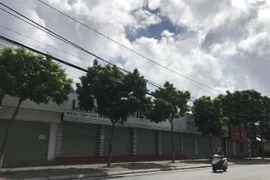 Thành phố Hải Dương đang tiến hành giãn cách xã hội. (Ảnh: Mạnh Minh/TTXVN)