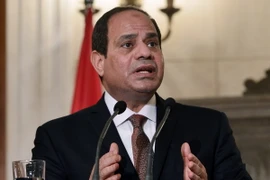 Tổng thống Ai Cập Abdel Fattah al-Sisi. (Nguồn: AFP/TTXVN)