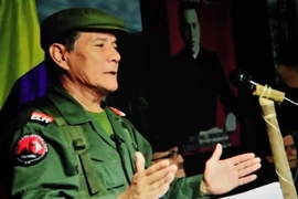 Thủ lĩnh ELN Nicolas Rodriguez. (Nguồn: AFP/TTXVN)