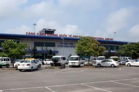 Cảng hàng không Quốc tế Phú Bài. (Ảnh: Quốc Việt/Vietnam+)