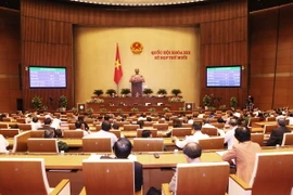 Một phiên họp của Quốc hội khóa XIII. (Ảnh: Phương Hoa/TTXVN)