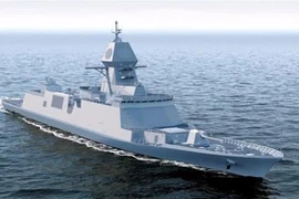 Tàu ROKS Chungnam của Hải quân Hàn Quốc. (Ảnh: Yonhap/TTXVN)