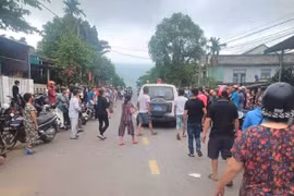 Hiện trường vụ việc khiến em Q. bị đâm tử vong.(Nguồn: Vietnamnet)