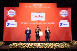 Viettel liên tiếp đứng đầu các công ty công nghệ thông tin-viễn thông uy tín nhất Việt Nam. (Ảnh: Viettel)