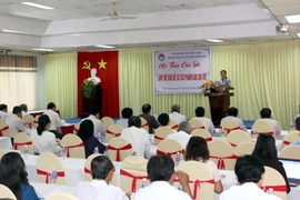 Quang cảnh hội thảo. (Ảnh: Phạm Minh Tuấn/TTXVN)