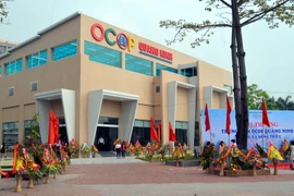 Trung tâm OCOP trong ngày khai trương. (Ảnh: Nguyễn Hoàng/TTXVN)