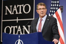 Bộ trưởng Quốc phòng Mỹ Ashton Carter. (Ảnh: AFP/TTXVN)