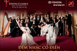 Nghệ sỹ violin Hoàng Tuấn Cương biểu diễn ở hòa nhạc Toyota 2015