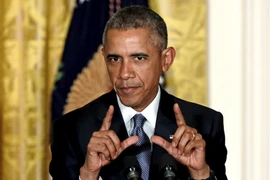 Tổng thống Mỹ Barack Obama. (Ảnh: Reuters/TTXVN)