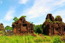 Khu di tích Đền tháp Mỹ Sơn được UNESCO công nhận là Di sản Văn hóa thế giới. (Ảnh: Thế Duyệt/TTXVN)