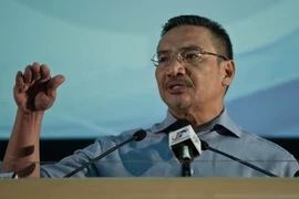 Bộ trưởng Quốc phòng Malaysia Hishammuddin Hussein. (Ảnh: AFP/TTXVN)