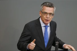 Bộ trưởng Nội vụ Đức Thomas de Maiziere. (Ảnh: Reuters/TTXVN)