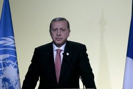Tổng thống Thổ Nhĩ Kỳ Recep Tayyip Erdogan. (Ảnh: AFP/TTXVN)