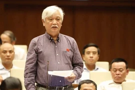 Đại biểu Quốc hội tỉnh Đồng Nai Dương Trung Quốc phát biểu. (Ảnh: Phương Hoa/TTXVN)