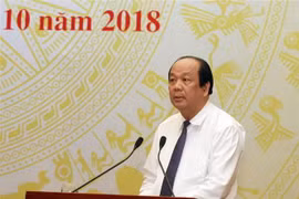 Bộ trưởng, Chủ nhiệm Văn phòng Chính phủ Mai Tiến Dũng. (Ảnh: Nguyễn Dân/TTXVN)