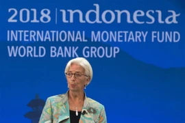 Tổng Giám đốc IMF Christine Lagarde. (Nguồn: AFP/TTXVN)