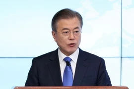 Tổng thống Hàn Quốc Moon Jae-in. (Nguồn: Yonhap/TTXVN)