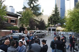 Lãnh sự quán Saudi Arabia tại Istanbul, nơi nhà báo Jamal Khashoggi được cho là mất tích sau khi có mặt để l