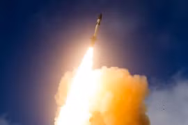 Tên lửa SM-3 Block IIA được phóng thử từ California, Mỹ. (Nguồn: Missile Defense Agency/TTXVN)