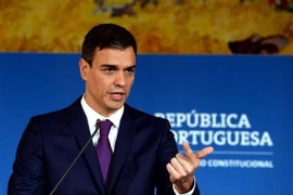 Thủ tướng Tây Ban Nha Pedro Sanchez. (Nguồn: THX/TTXVN)