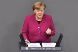 Thủ tướng Đức Angela Merkel. (Nguồn: AFP/TTXVN)