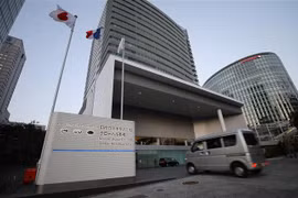 Trụ sở Nissan tại Yokohama, Nhật Bản, ngày 7/1/2019. (Ảnh: THX/ TTXVN)