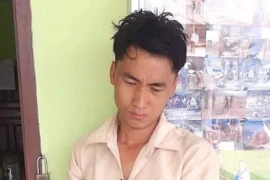 Đối tượng Thạo Nhi Vàng (32 tuổi, trú tại bản Na Xuông, huyện Viêngthoong, tỉnh Bolikhamsai, Lào). (Ảnh: Đức Trí/TTXVN phát)