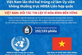 Việt Nam trúng cử Ủy viên không thường trực HĐBA với số phiếu kỷ lục