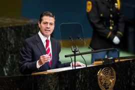 Cựu Tổng thống Mexico Enrique Pena Nieto. (Ảnh: THX/TTXVN)