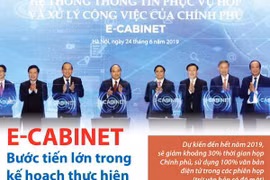 E-Cabinet: Bước tiến lớn trong kế hoạch thực hiện Chính phủ điện tử