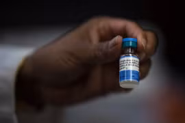 Vắcxin phòng sởi, quai bị, rubella, ngày 5/4/2019. (Ảnh: AFP/ TTXVN)