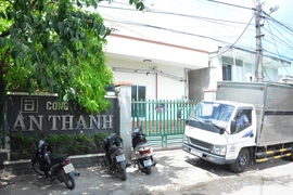 Toàn cảnh công ty trách nhiệm hữu hạn An Thạnh. (Ảnh: Văn Dũng/TTXVN)