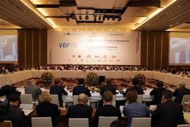 Diễn đàn Doanh nghiệp Việt Nam thường niên 2018. (Ảnh: Trần Việt/TTXVN)