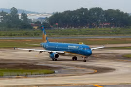Máy bay của Vietnam Airlines. (Ảnh: Huy Hùng /TTXVN)