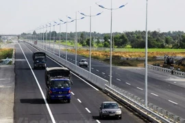 Cao tốc Thành phố Hồ Chí Minh-Trung Lương. (Ảnh: Hoàng Hải/TTXVN)