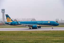 Dòng máy bay A321neo có sức chứa lớn hơn và chi phí vận hành thấp hơn. (Ảnh: VNA cung cấp)