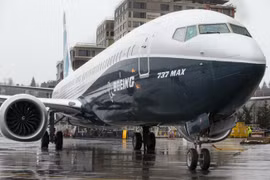 Máy bay Boeing 737 MAX sử dụng động cơ của CFM. (Ảnh: AFP/TTXVN)