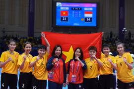 Khoảnh khắc Đội tuyển Cầu mây Nữ Việt Nam giành HCV tại ASIAD 19